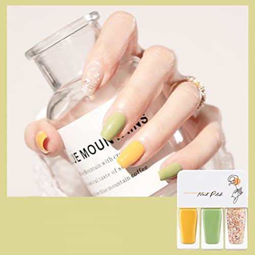 LUCKDANO Wasserbasis Nagellack Set Delicate Color Schnell Trocken Dauerhafte Nagellack für Frauen Halloween Party (T10) von LUCKDANO