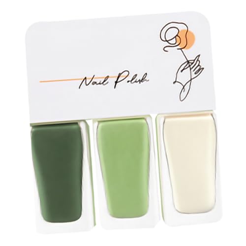 LUCKDANO Wasserbasis Nagellack Set Delicate Color Schnell Trocken Dauerhafte Nagellack für Frauen Halloween Party (T11) von LUCKDANO