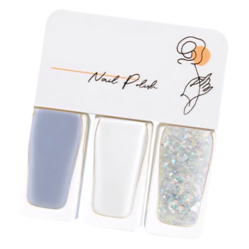 LUCKDANO Wasserbasis Nagellack Set Delicate Color Schnell Trocken Dauerhafte Nagellack für Frauen Halloween Party (T19) von LUCKDANO