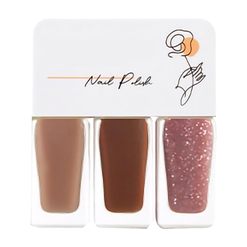 LUCKDANO Wasserbasis Nagellack Set Delicate Color Schnell Trocken Dauerhafte Nagellack für Frauen Halloween Party (T20) von LUCKDANO