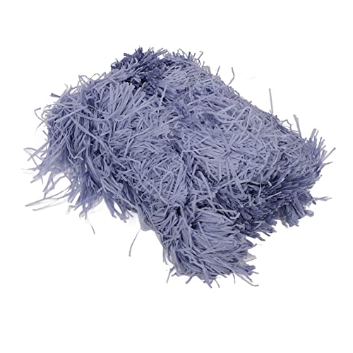 Raffia-Papierfüller, Leicht, Geruchlos, Leuchtende Farben, Heimdekoration, Geschenkverpackung, Füller aus Papierschnitzeln für Heimwerker, Stoßdämpfung, Breite Anwendung, 500 G von LUCKDANO