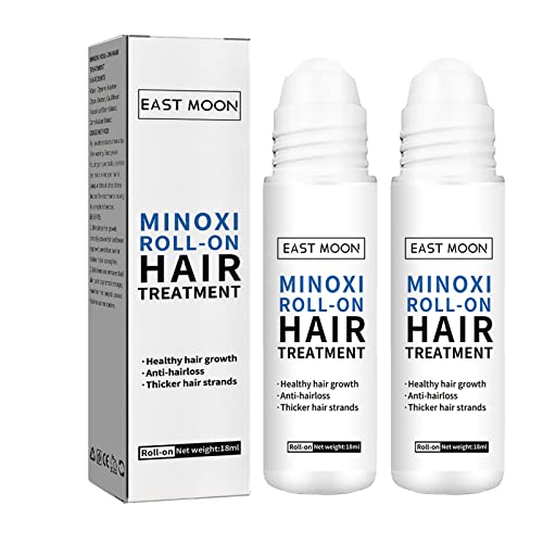 2PCS ScalpRevive Min_oxidil Growth Roller,Roll-on Haarkur Haarwachstumsserum,Min_oxidil Roll-on Haarkur zum Aufrollen,Natürliches Pflegendes Haar Scalp Öl für Frauen & Männer,Serum für Haarausfall von LUCKKY