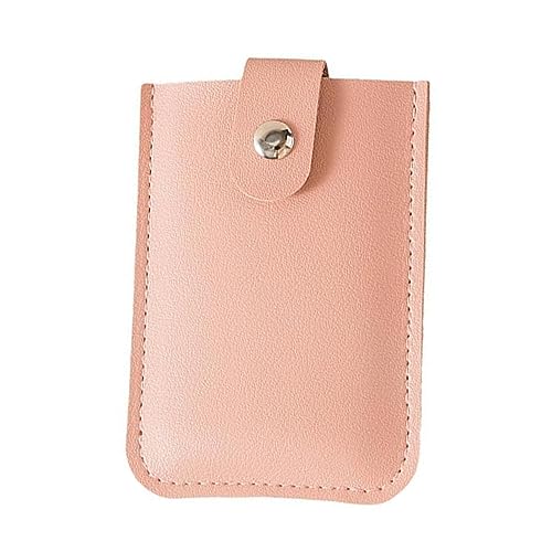 LUCKKY Kreditkartenetui mit Mehreren Fächern, Pull-Out Card Holder, Credit Card Holder Wallet, Schlank Kreditkartenetui, RFID-Blockierung Portemonnaie,Minimalistisch Kreditkarten Kartenetui (Rosa) von LUCKKY