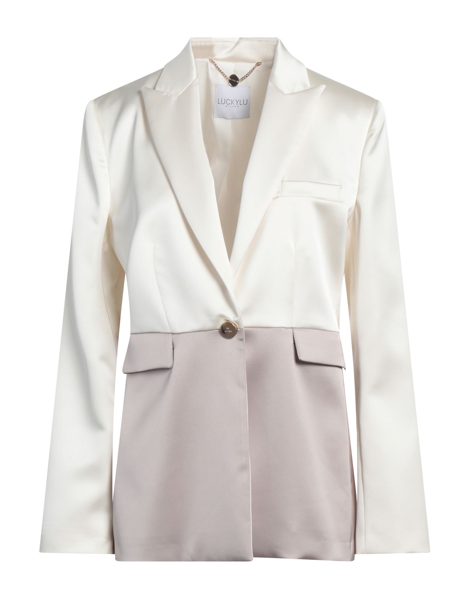 LUCKYLU  Milano Blazer Damen Cremeweiß von LUCKYLU  Milano