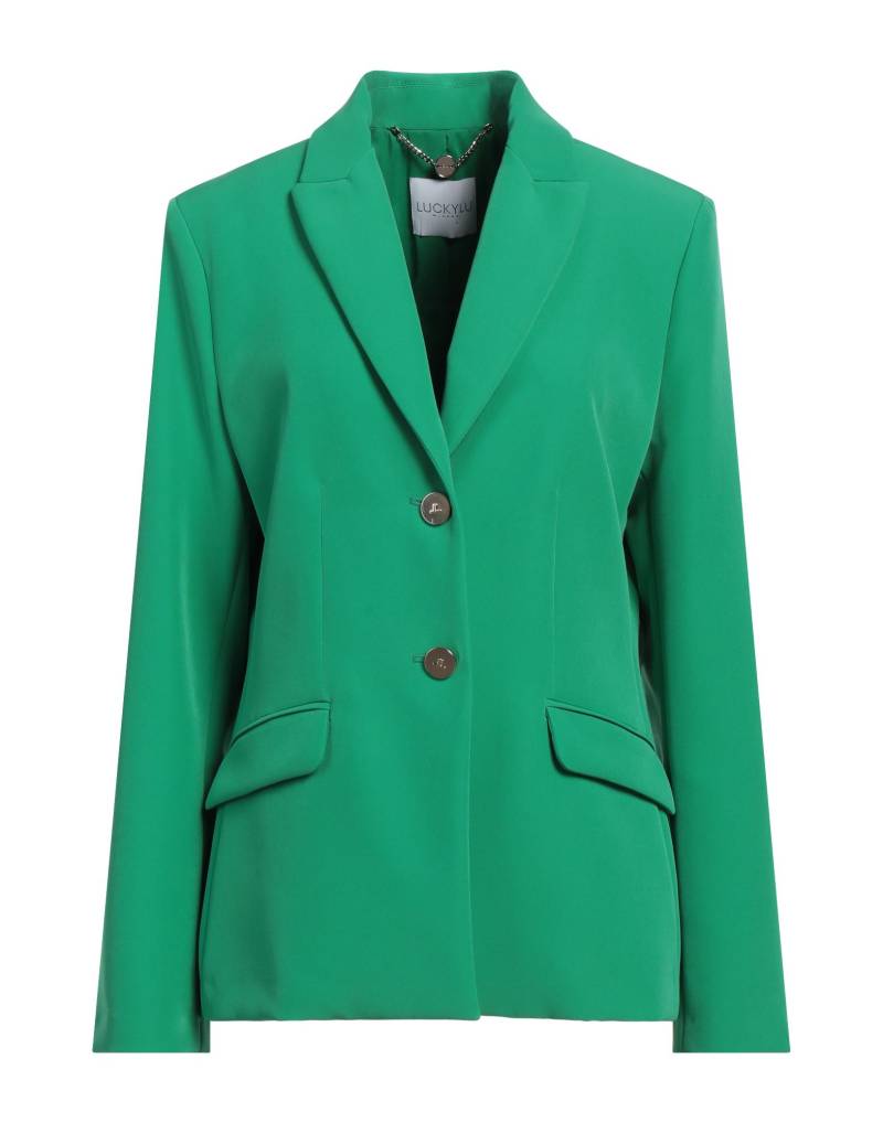 LUCKYLU  Milano Blazer Damen Grün von LUCKYLU  Milano