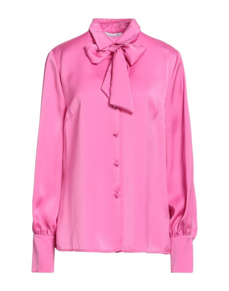 LUCKYLU  Milano Hemd Damen Fuchsia von LUCKYLU  Milano