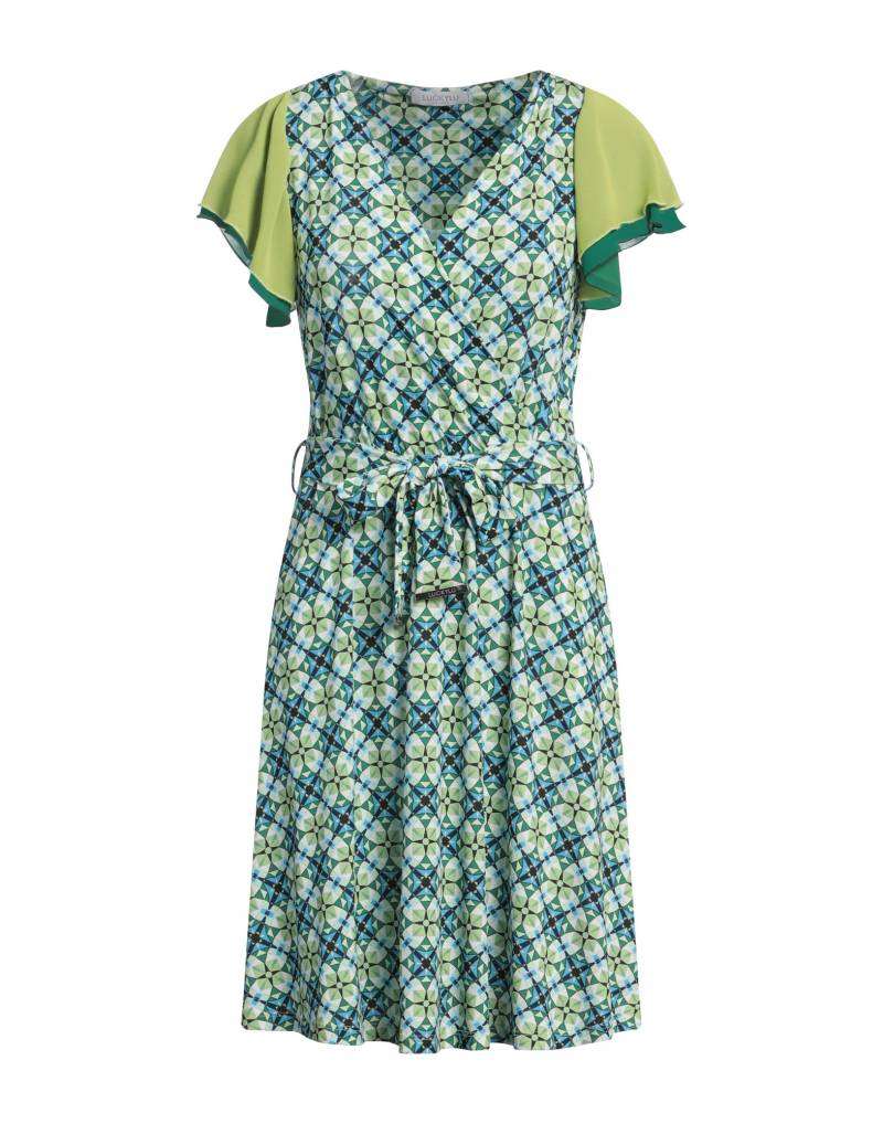LUCKYLU  Milano Mini-kleid Damen Limettengrün von LUCKYLU  Milano