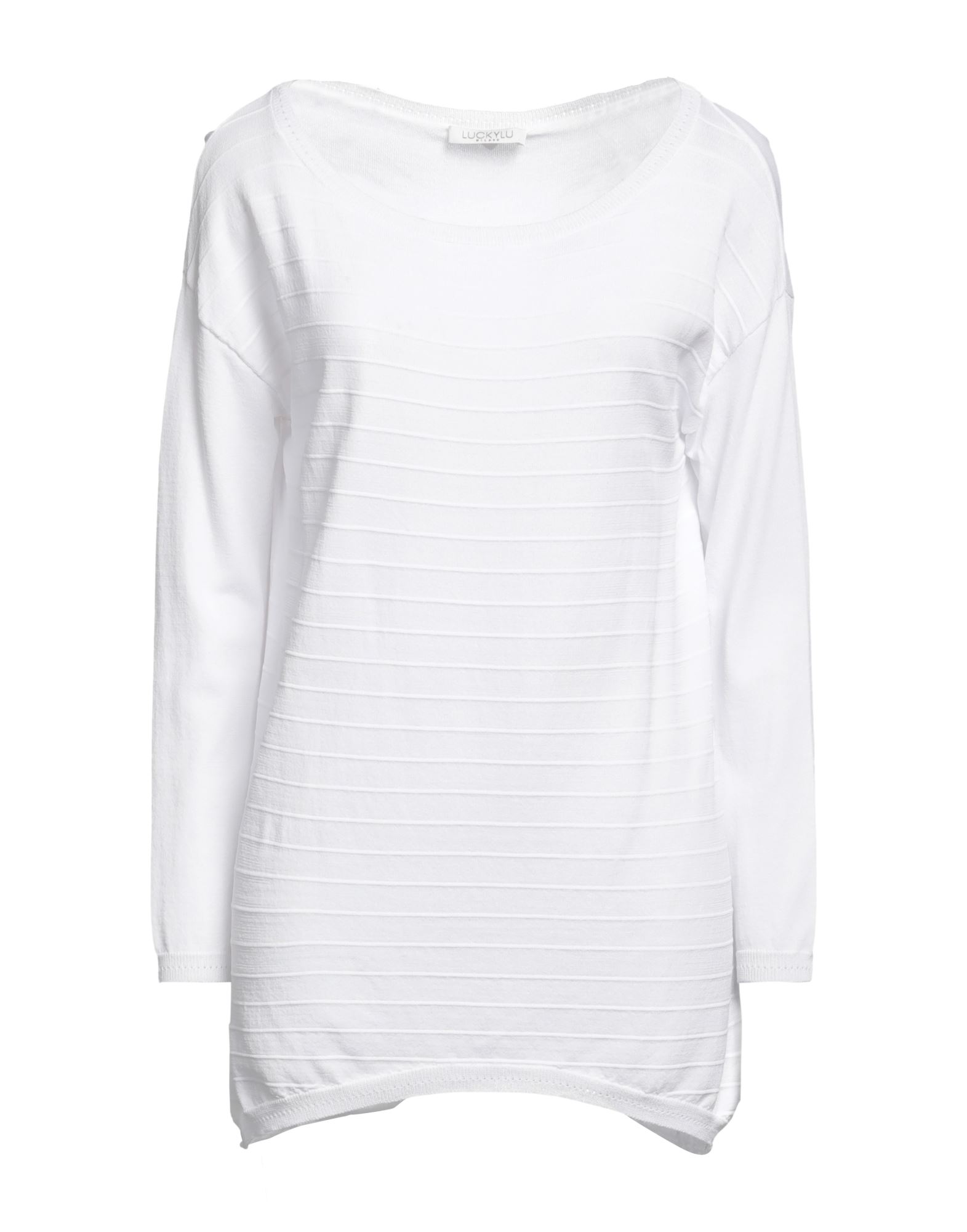 LUCKYLU  Milano Pullover Damen Weiß von LUCKYLU  Milano