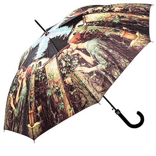 LUCKYWEATHER Regenschirm Stockschirm Damen Motiv Sweet Roses Auf-Automatik I Stockregenschirm groß und stabil sowie hochwertig verarbeitet I Regenschirme mit UV-Schutz von LUCKYWEATHER NOT JUST ANY OTHER DAY