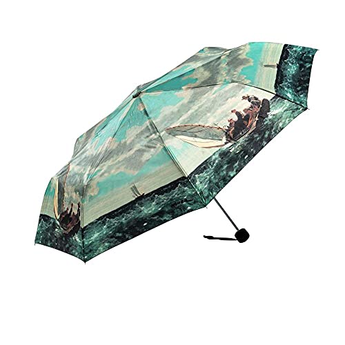 LUCKYWEATHER Regenschirm Taschenschirm klein Mini Damen/Herren Motiv Breezing Up I Regenschirme mit UV-Schutz von LUCKYWEATHER NOT JUST ANY OTHER DAY