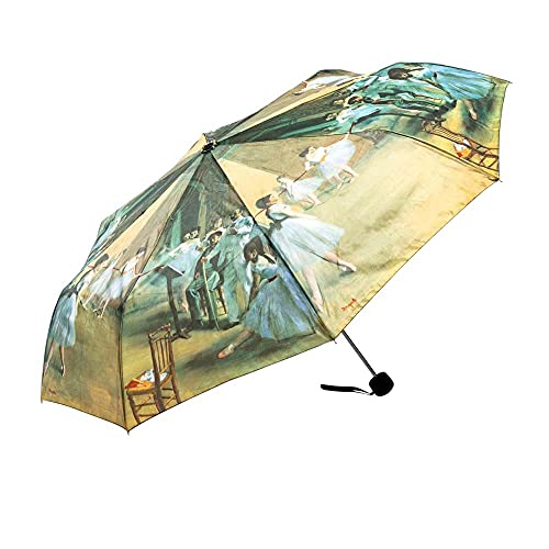 LUCKYWEATHER Regenschirm Taschenschirm Mini Damen Motiv Degas Ballet Class I Taschenschirme klein und stabil sowie hochwertig verarbeitet I Regenschirme mit UV-Schutz von LUCKYWEATHER NOT JUST ANY OTHER DAY