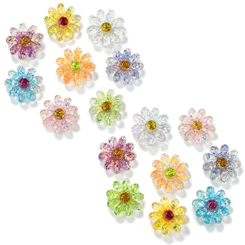LUCLA Gummibär-Schuhanhänger, Gänseblümchen-Charms, Kirschblüte, glitzerndes rosa Herz, Schuhdekoration, Charms für Clog-Sandalen, Gummibär, Geburtstagsparty, Geschenke für Mädchen und Frauen LUCLA Gummibär-Schuhanhänger, Gänseblümchen-Charms, Kirschblüte, glitzerndes rosa Herz, Schuhdekoration, Charms für Clog-Sandalen, Gummibär, Geburtstagsparty, Geschenke für Mädchen und Frauen von LUCLA