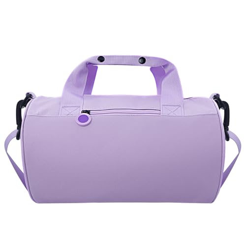 Turnbeutel für Damen, wasserdichte Reisetasche mit Fächern für nasse Kleidung und verstellbarem Gurt, kleine Seesack für Sport, Fitnessstudio und Wochenendausflug, Violett, Medium, Classic Turnbeutel für Damen, wasserdichte Reisetasche mit Fächern für nasse Kleidung und verstellbarem Gurt, kleine Seesack für Sport, Fitnessstudio und Wochenendausflug, Violett, Medium, Classic von LUCOJET