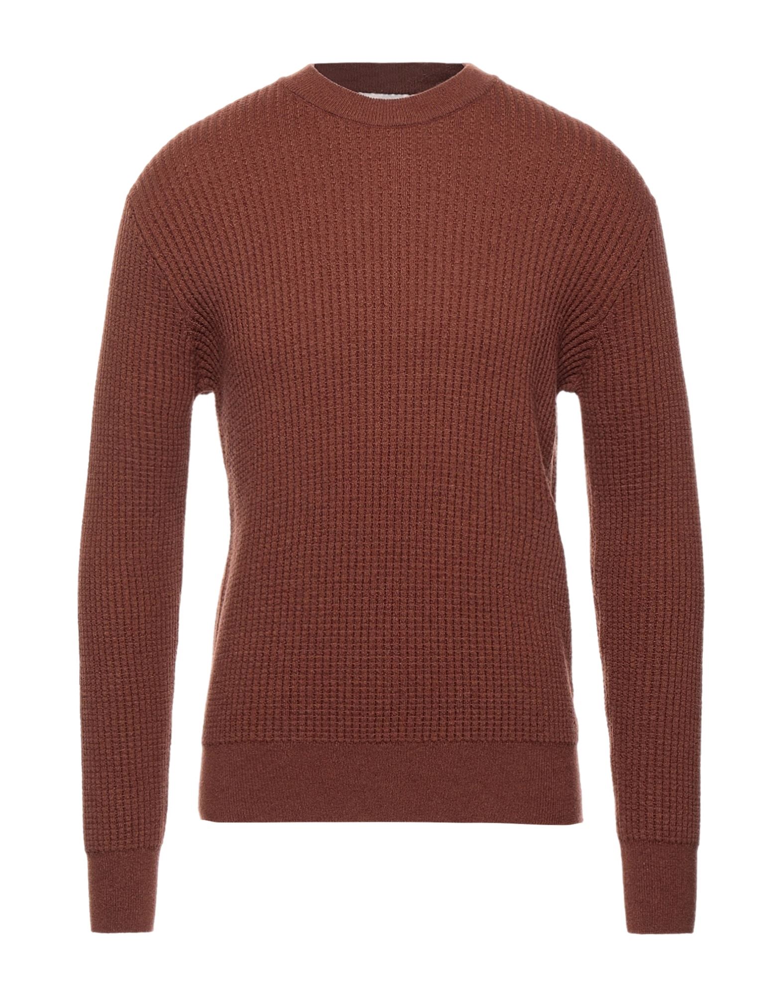 LUCQUES Pullover Herren Braun von LUCQUES