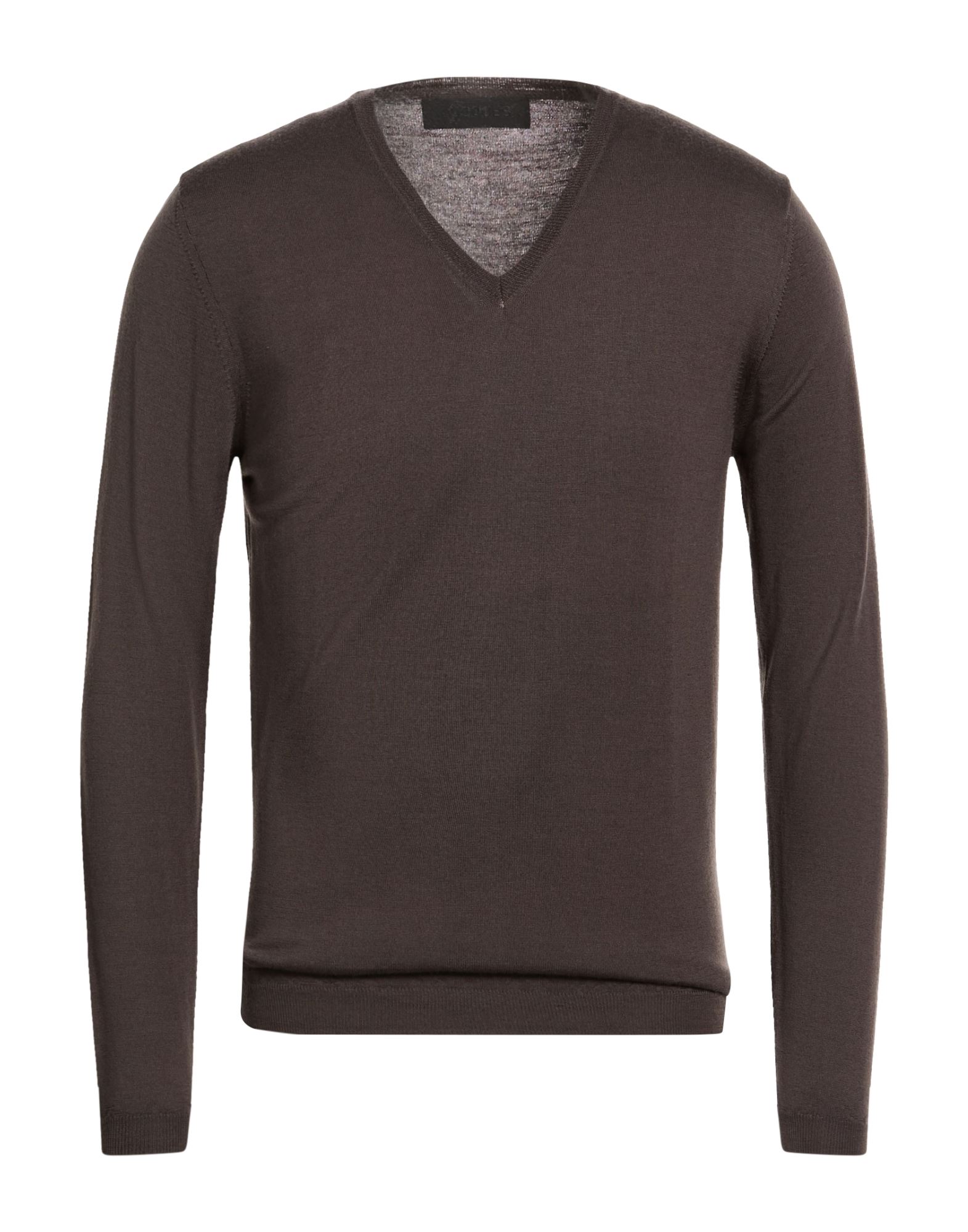 LUCQUES Pullover Herren Dunkelbraun von LUCQUES