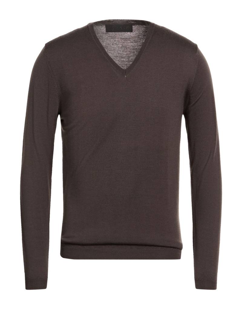 LUCQUES Pullover Herren Dunkelbraun LUCQUES Pullover Herren Dunkelbraun von LUCQUES