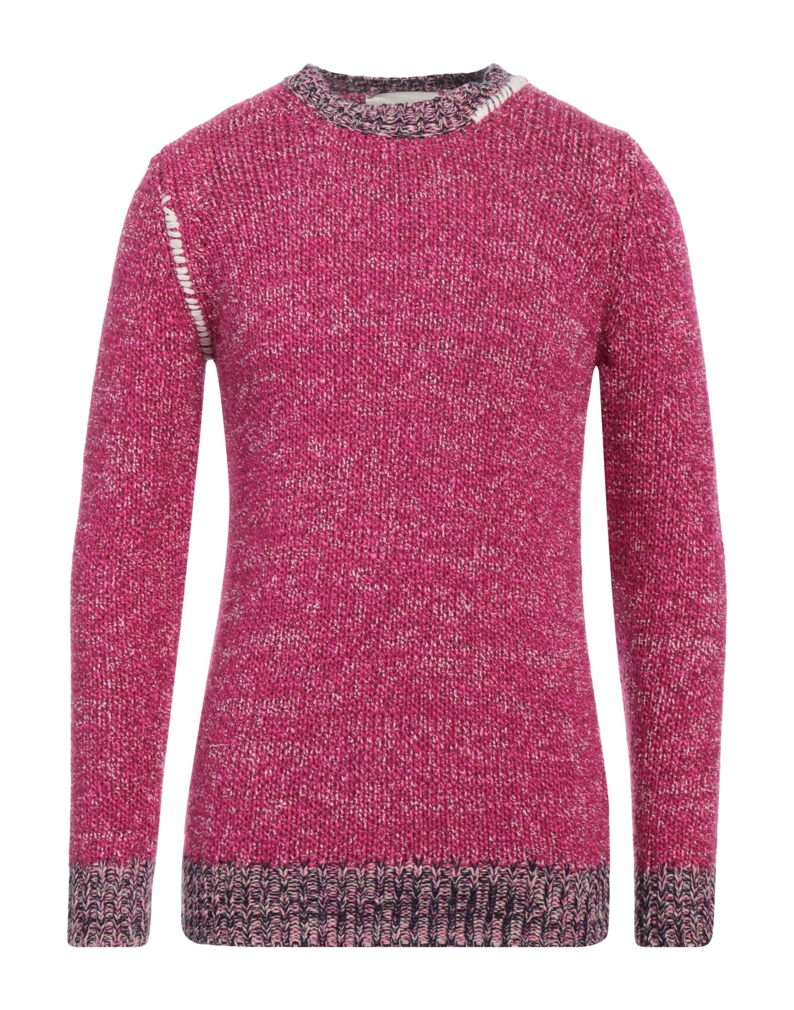 LUCQUES Pullover Herren Fuchsia von LUCQUES