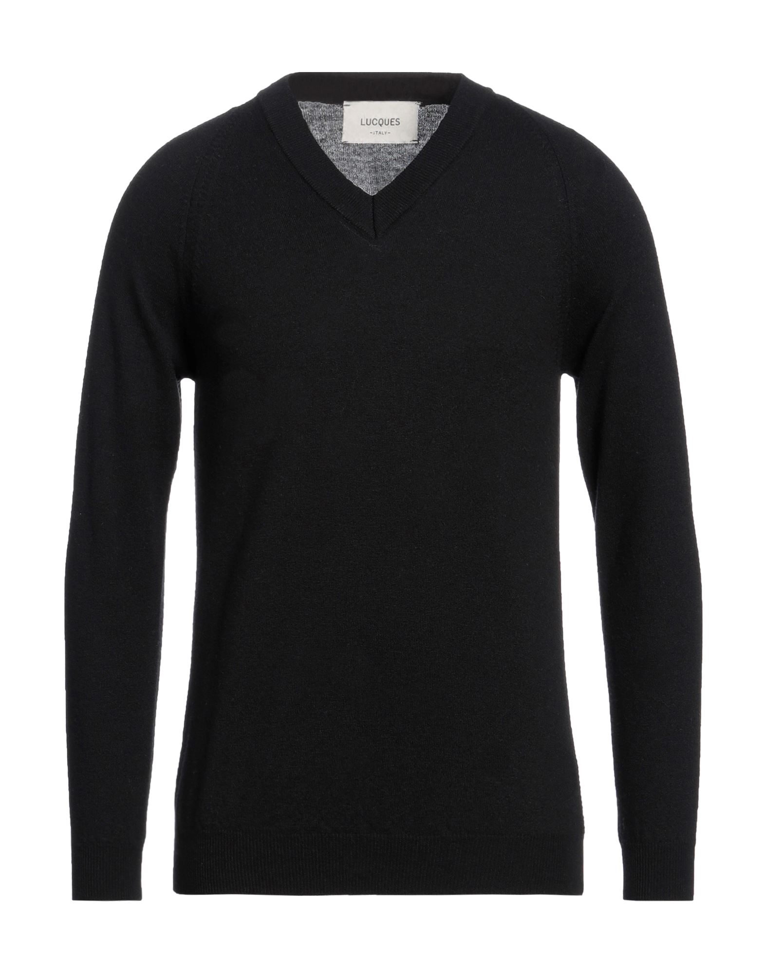 LUCQUES Pullover Herren Schwarz von LUCQUES