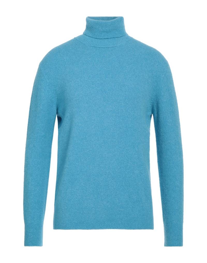 LUCQUES Rollkragenpullover Herren Azurblau von LUCQUES