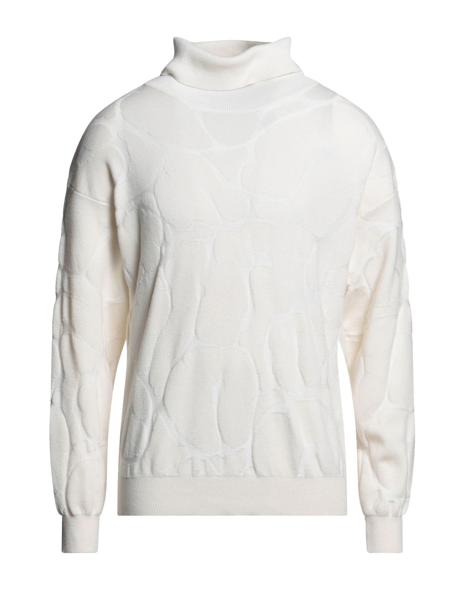 LUCQUES Rollkragenpullover Herren Elfenbein von LUCQUES