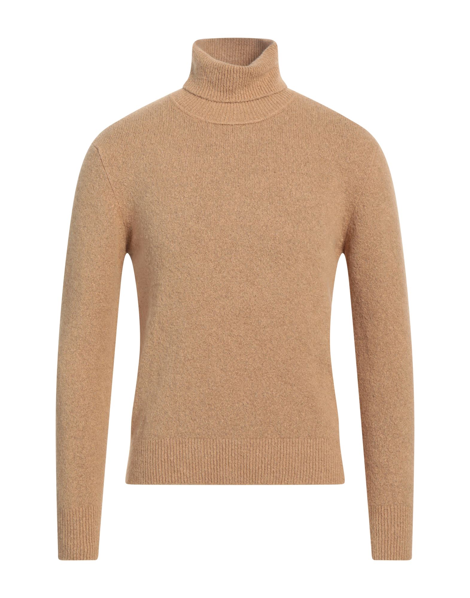 LUCQUES Rollkragenpullover Herren Sand von LUCQUES