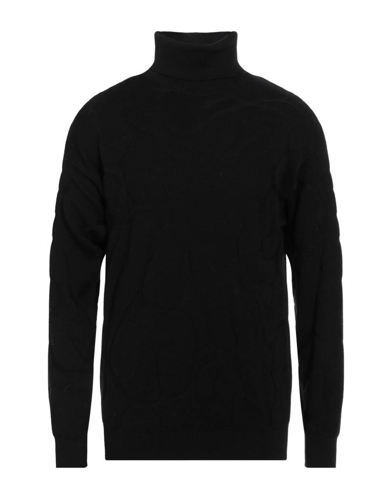 LUCQUES Rollkragenpullover Herren Schwarz von LUCQUES