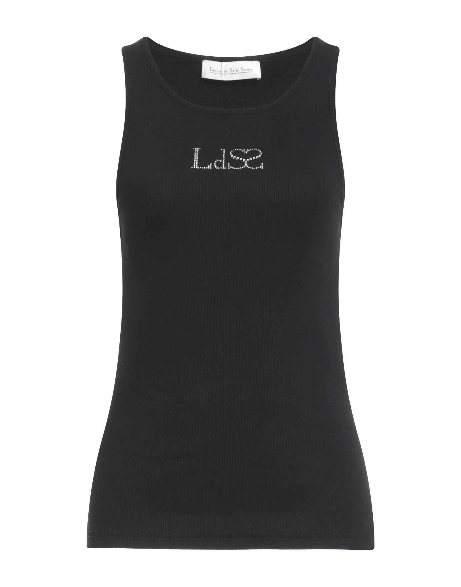 LUDOVIC DE SAINT SERNIN Tank Top Damen Schwarz von LUDOVIC DE SAINT SERNIN