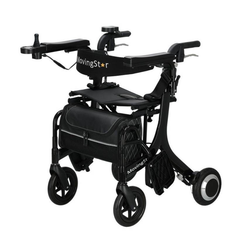 LUDWIG BERTRAM GmbH Elektrischer Rollator MovingStar ALL IN ONE, Rollator Schiebehilfe Elektrorollstuhl von LUDWIG BERTRAM GmbH