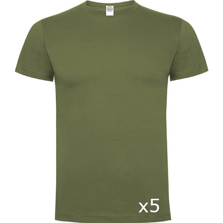 LUESTSIX 16 T-Shirts, 5 Farben, Kombi93, L von LUESTSIX 16