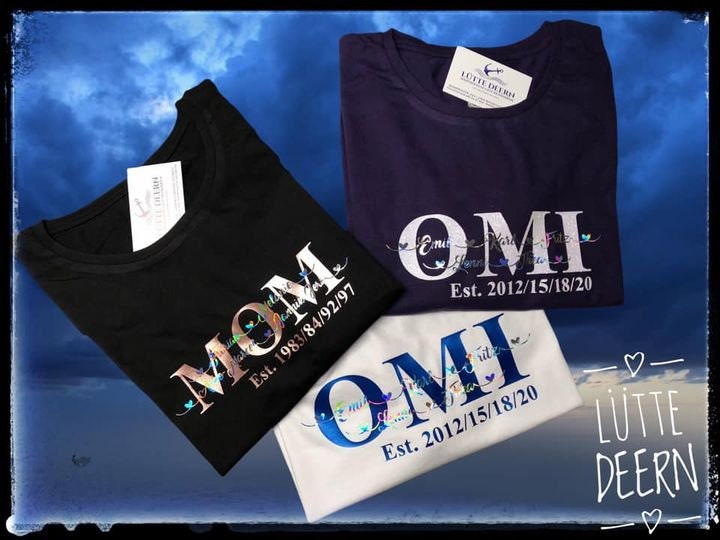 Personalisiertes T-Shirt Mit Druck von LUETTEDEERN
