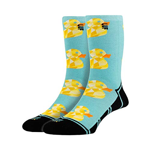 LUF SOX Classics Quuck - Socken für Damen und Herren, Unisex-Größe 35-39, 40-43 und 44-48, mehrfarbig, Ferse und Fußspitze leicht gepolstert von LUF