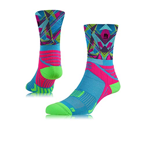 LUF SOX Performance Crew Speed Trianna - Socken für Damen und Herren, Unisex-Größe 35-38, 39-42 und 43-47, funktionell, für Sport und Freizeit von LUF