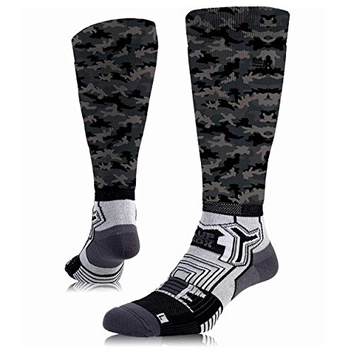 LUF SOX Performance Ride Transform Camo Ash - Socken für Damen und Herren, Unisex-Größe 35-38, 39-42 und 43-47, funktionell, für Sport und Freizeit von LUF