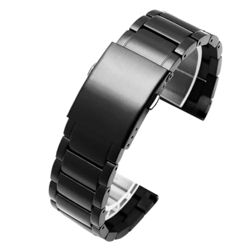 LUGEMA Kompatibel Mit Diesel DZ4316 DZ7395 DZ7305 DZ7330 4358 Uhr 24 Mm 26 Mm 28 Mm 30 Mm Hochwertiges Robustes Edelstahlarmband For Herren(DS-G01-Black,28mm) von LUGEMA