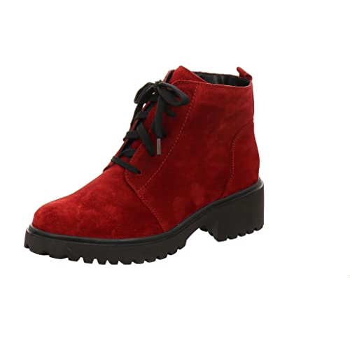 WALDLÄUFER Damen Stiefelette Weite H Rot, Schuhgröße:EUR 37.5 von LUGINA SCHUHFABRIK GMBH