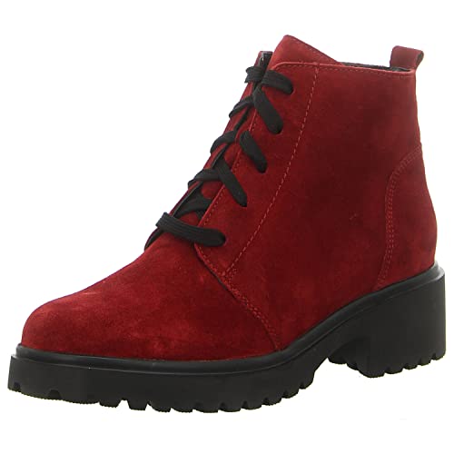 WALDLÄUFER Damen Stiefelette Weite H Rot, Schuhgröße:EUR 40.5 von LUGINA SCHUHFABRIK GMBH