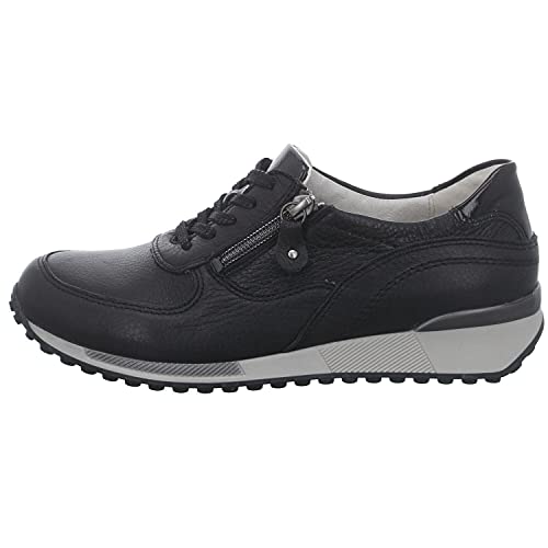 Waldläufer Damen Sneaker Jule schwarz Gr. 40,5 von LUGINA SCHUHFABRIK GMBH