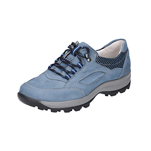 Waldläufer Holly, Outdoor-Schnürschuh, Denver Sport-Net, Denim Notte, Weite H 471000-802-263 (Größe: 37) von Lugina Schuhfabrik GmbH