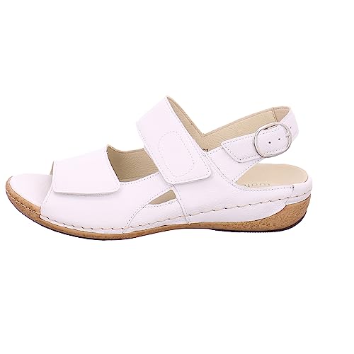 Waldläufer Sandaletten bequem bis 30 mm Gr.8, Weiß Waldläufer Sandaletten bequem bis 30 mm Gr.8, Weiß von LUGINA SCHUHFABRIK GMBH