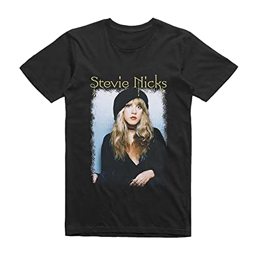 Stevie Nicks Shirt American Female Musician Singer Unisex Black T-Shirt von LUGUCHIF