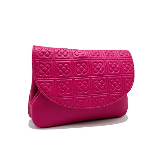 Geldbörse für Damen, Damen und Mädchen aus Leder, Panot, Fuchsia, Elegant von LUGUPELL