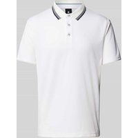 LUHTA Regular Fit Poloshirt im Double-Layer-Look Modell 'KUORTTI' in Weiss, Größe M von LUHTA