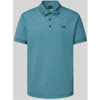 LUHTA Regular Fit Poloshirt mit Label-Print Modell 'KIVILAHTI' in Mint, Größe XXL von LUHTA