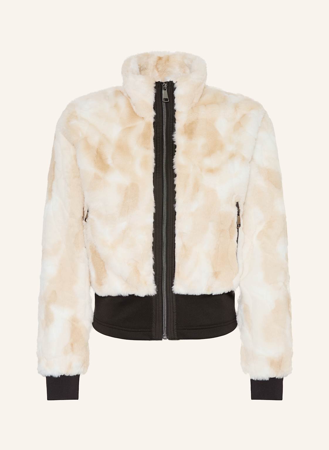 Luhta Midlayer-Jacke Ailakkavaara Aus Kunstfell beige von LUHTA