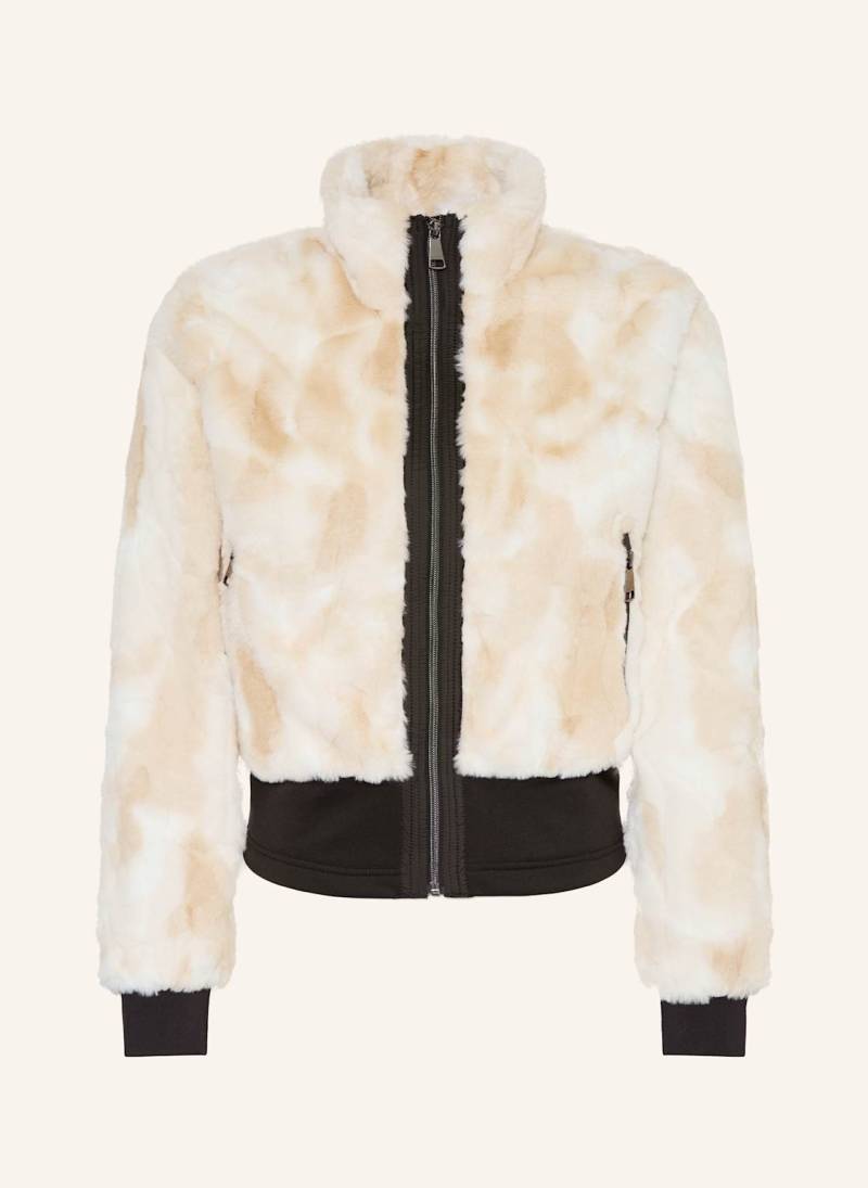 Luhta Midlayer-Jacke Ailakkavaara Aus Kunstfell beige von LUHTA