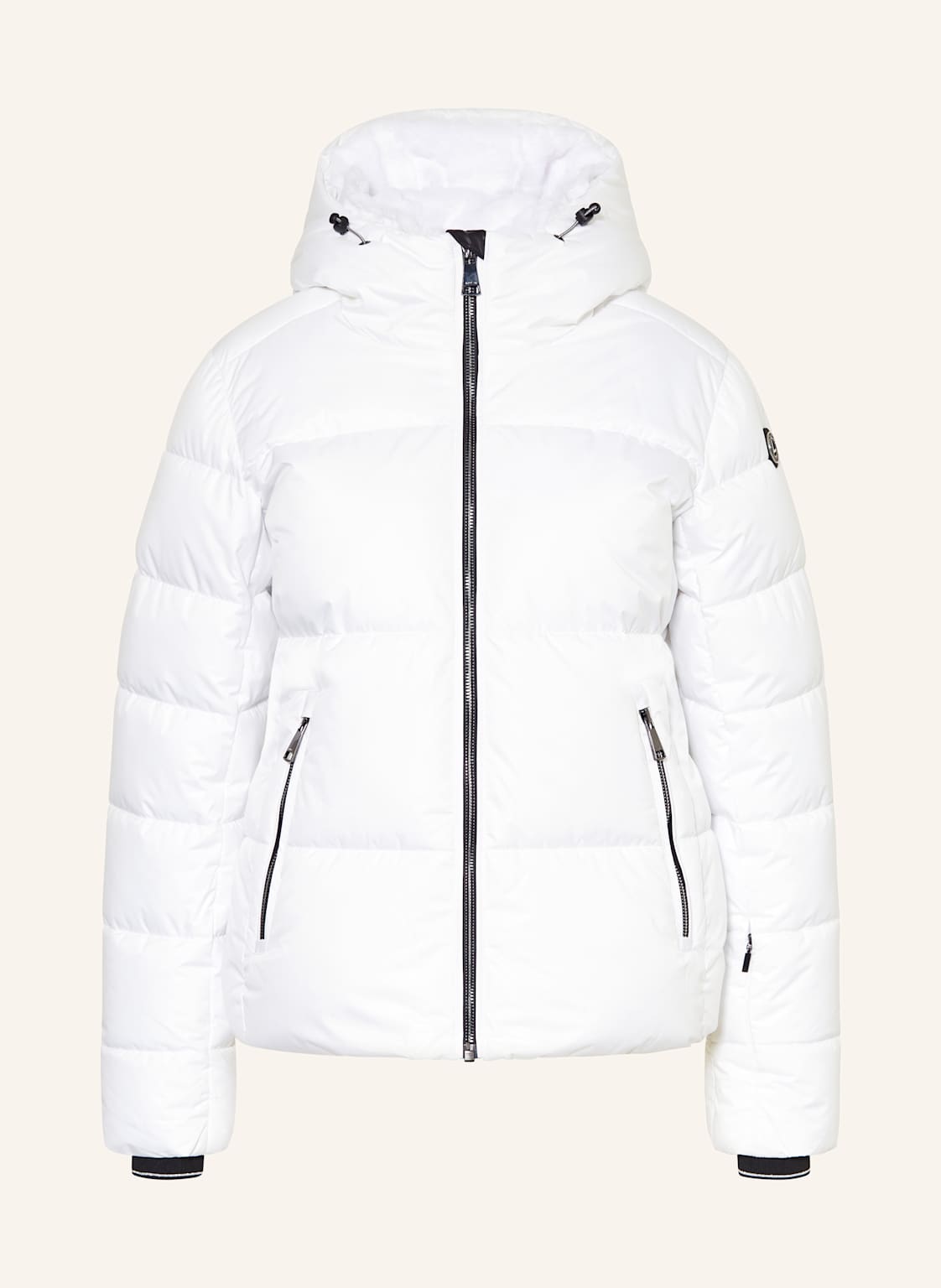 Luhta Skijacke Suomutunturi Mit Abnehmbarem Kunstfell weiss von LUHTA