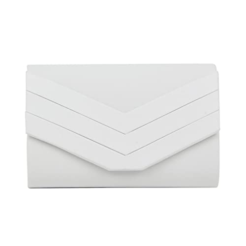 LUI SUI Frauen Faux Wildleder Umschlag Stil Braut Hochzeit Abend Clutch Party Geldbörse Handtasche von LUI SUI