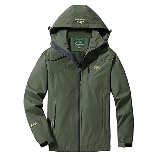 LUI SUI Herren Wasserdichte Leichte Jacke Outdoor Sport Wandern Bergsteigen Mantel Winddicht Regen Mantel LUI SUI Herren Wasserdichte Leichte Jacke Outdoor Sport Wandern Bergsteigen Mantel Winddicht Regen Mantel von LUI SUI