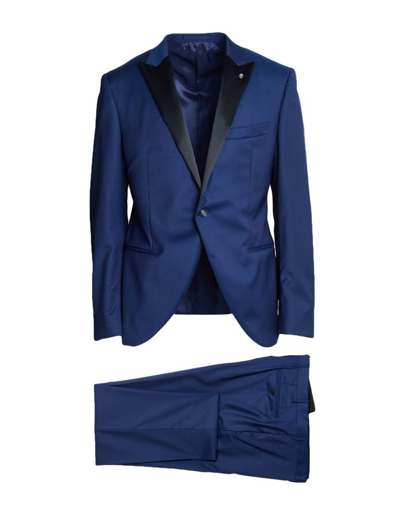 LUIGI BIANCHI Mantova Anzug Herren Blau von LUIGI BIANCHI Mantova