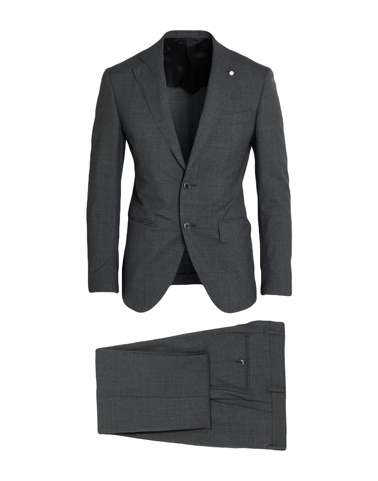 LUIGI BIANCHI Mantova Anzug Herren Grau von LUIGI BIANCHI Mantova